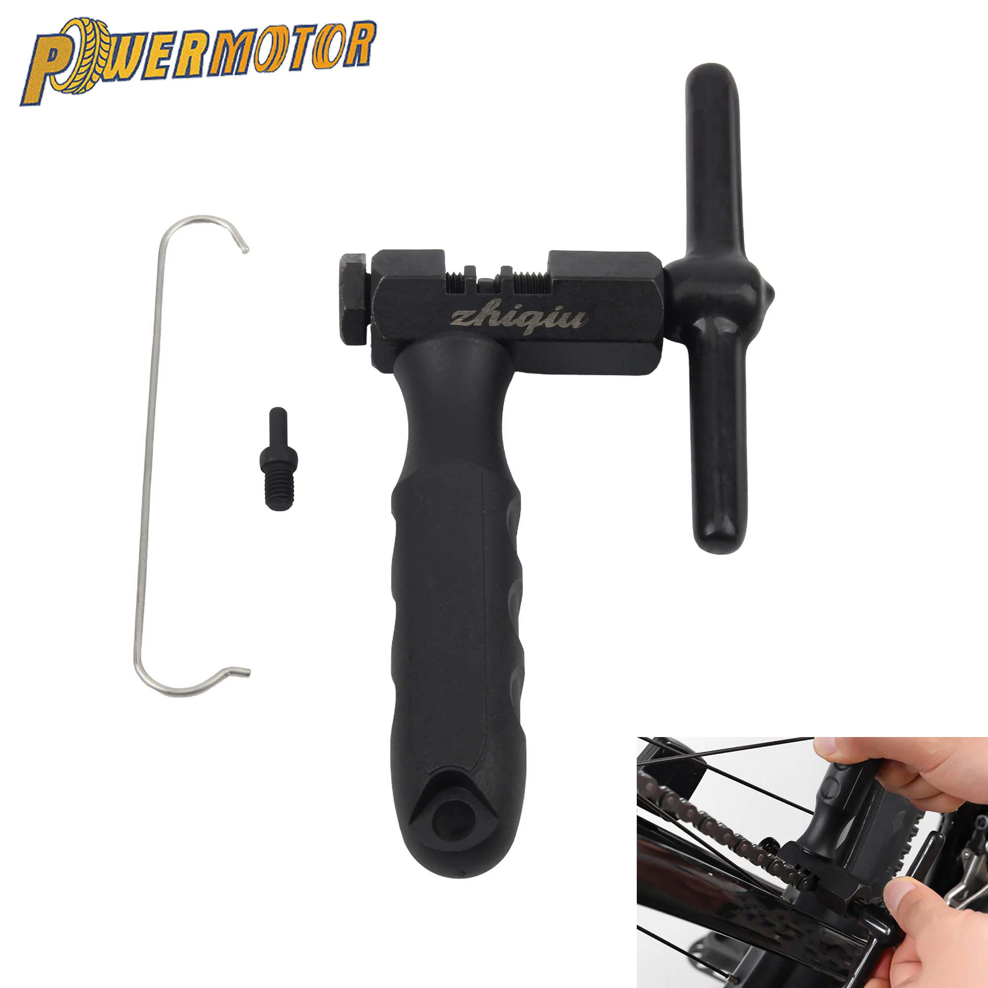

Road Bike Mountain Bike Chain Cutter Disassembly Assembly Repair Tool Chain Cutter Replacement Bicycle Chain Remove Install Tool