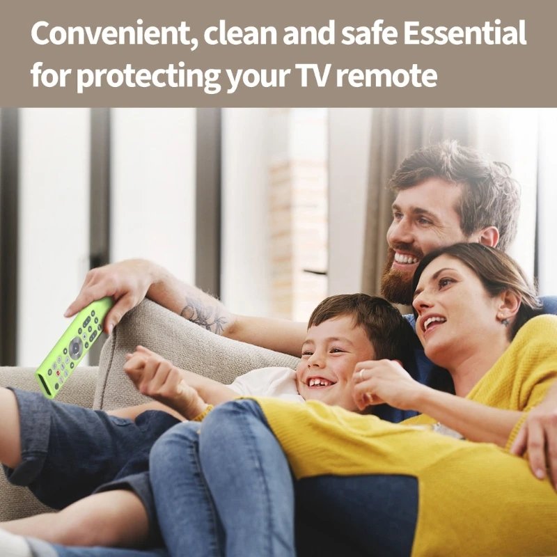 حافظة واقية من السيليكون لسلسلة U8 LCD 4K غطاء للتحكم عن بعد مضاد للانزلاق ومضاد للصدمات