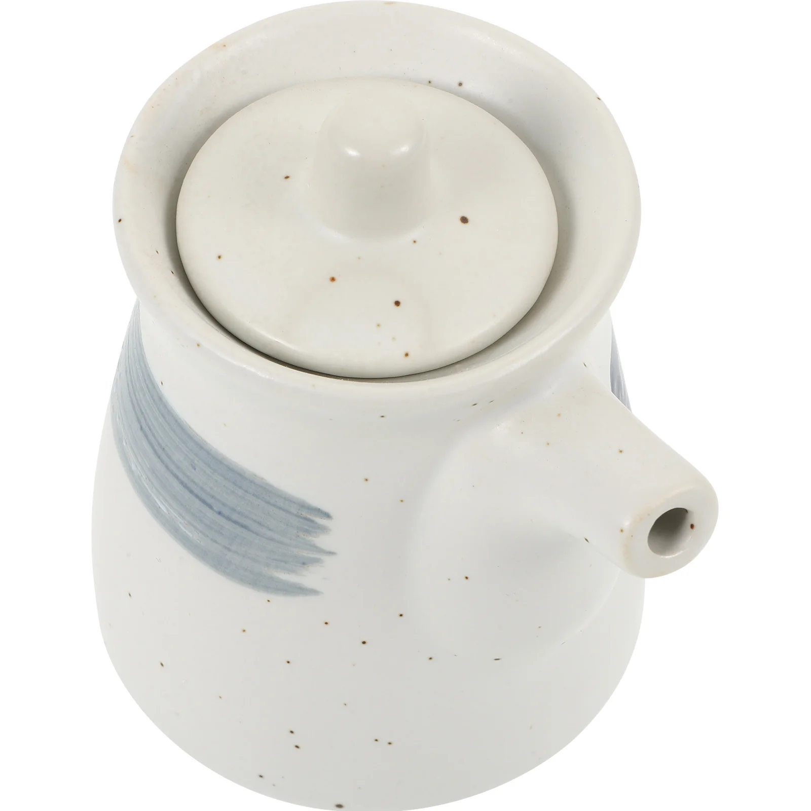 

Soy Sauce Dispenser Ceramic Vinegar Bottle Japanese Design Multi Functional Seasoning Holder Easy to Clean Moderate Capacity