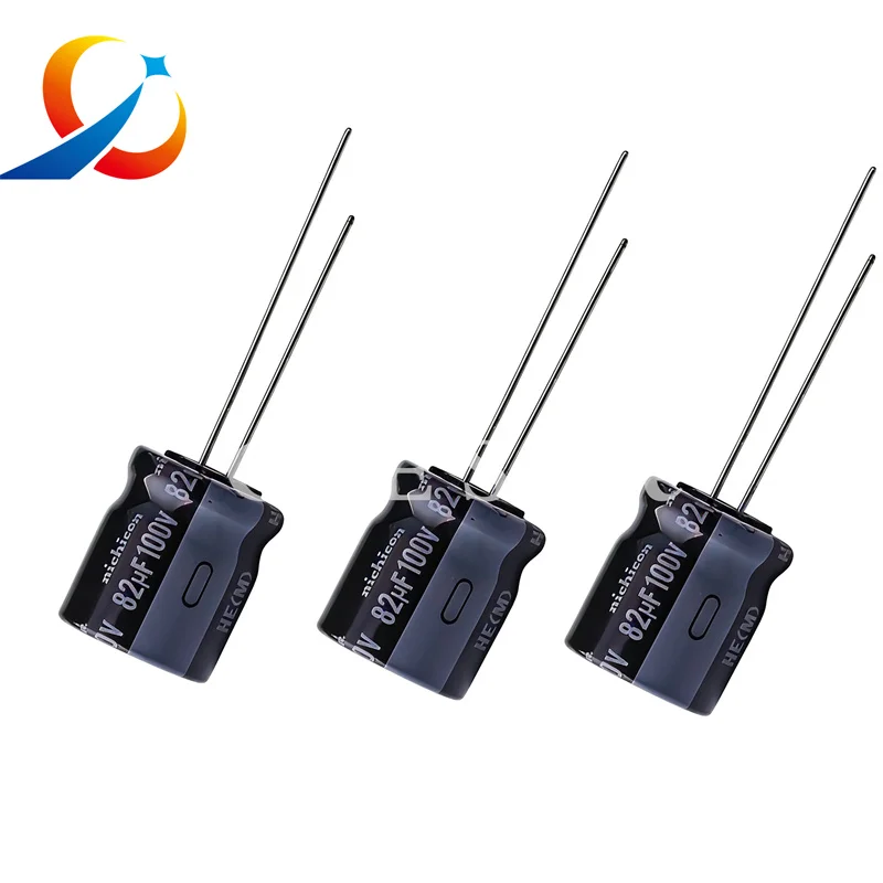 10 قطعة HE 100V82UF حجم 12.5X15 مللي متر Nichicon مُكثَّف كهربائيًا UHE2A820MHD6 Low Esr 82 فائق التوهج 10V جديد #1