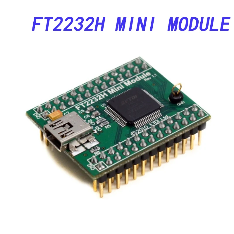 

FT2232H MINI MODULE USB to serial/FIFO development module, add USB to target design, two interfaces