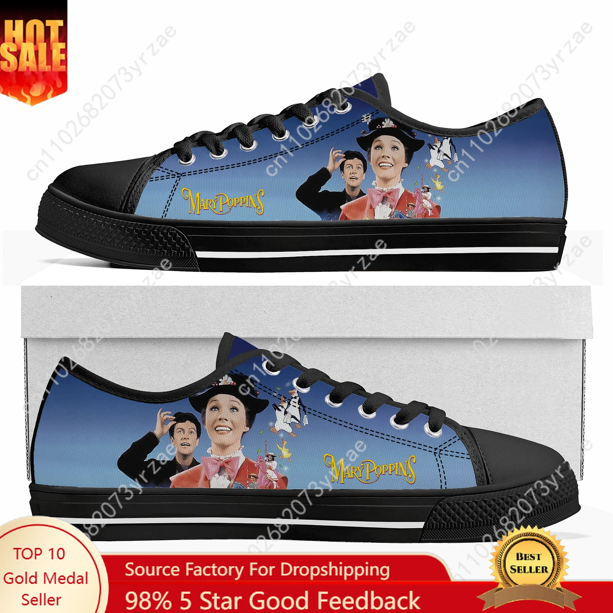 

Мэри Поппинс низкие кеды высокого качества мужские женские подростковые парусиновые кроссовки повседневная модная обувь с узорами обувь по индивидуальному заказу