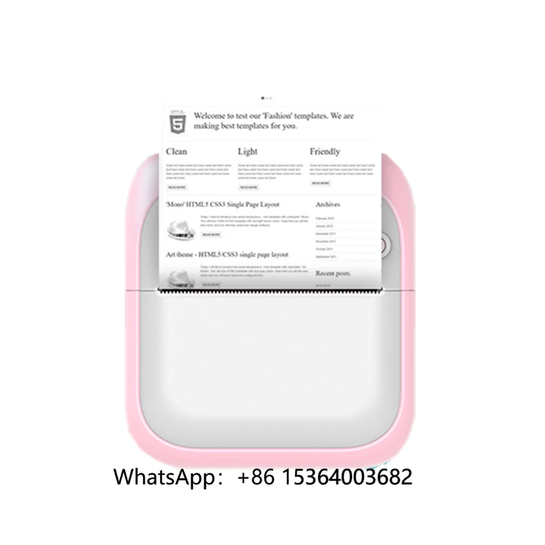 

TJXL-OEM Wholesale Printers Manufacturers A31 Home Office Account Note Thermal Printer Kids Toy Small Imprimante Photo