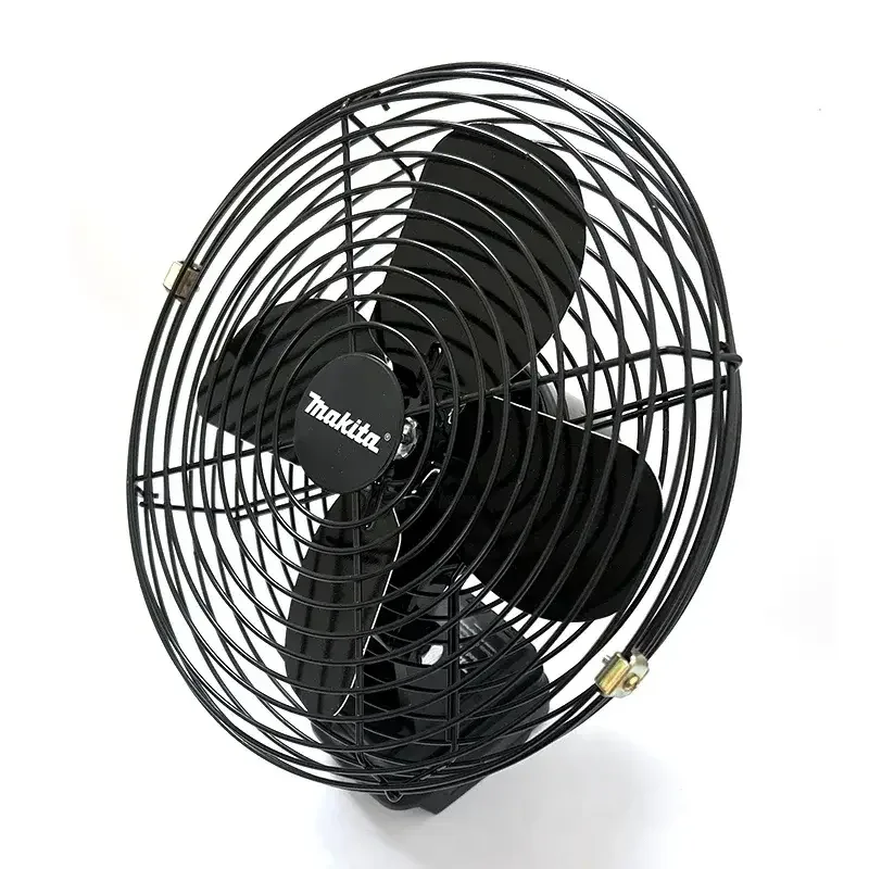 ماكيتا 20 فولت 10000/20000 مللي أمبير 8 بوصة لاسلكية في الهواء الطلق الصيد سطح المكتب المحمولة مروحة معدنية مروحة الرياح القوية مروحة التخييم