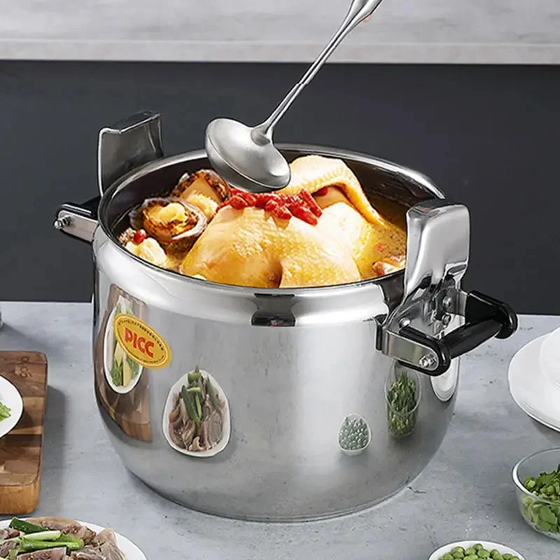 Stainless Steel Pressure Cooker Explosion-proof Pressure Cooker Multi-function Cooking Pot Gas Stove Induction Cooker Universal