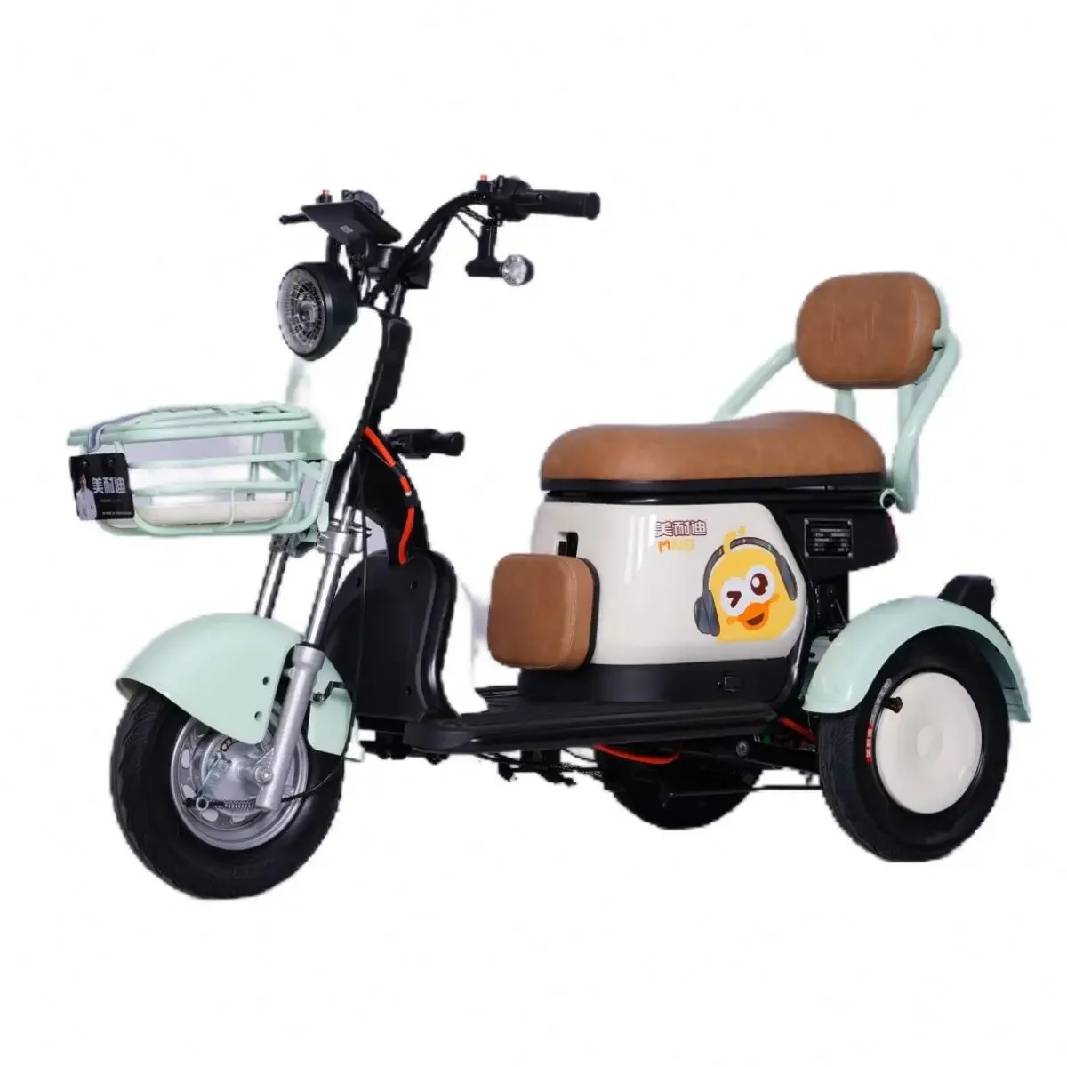 2024 High Quality Compact Portable 3-Wheel Electric Scooter For Elderly Lightweight Disabled Electric Tricycles