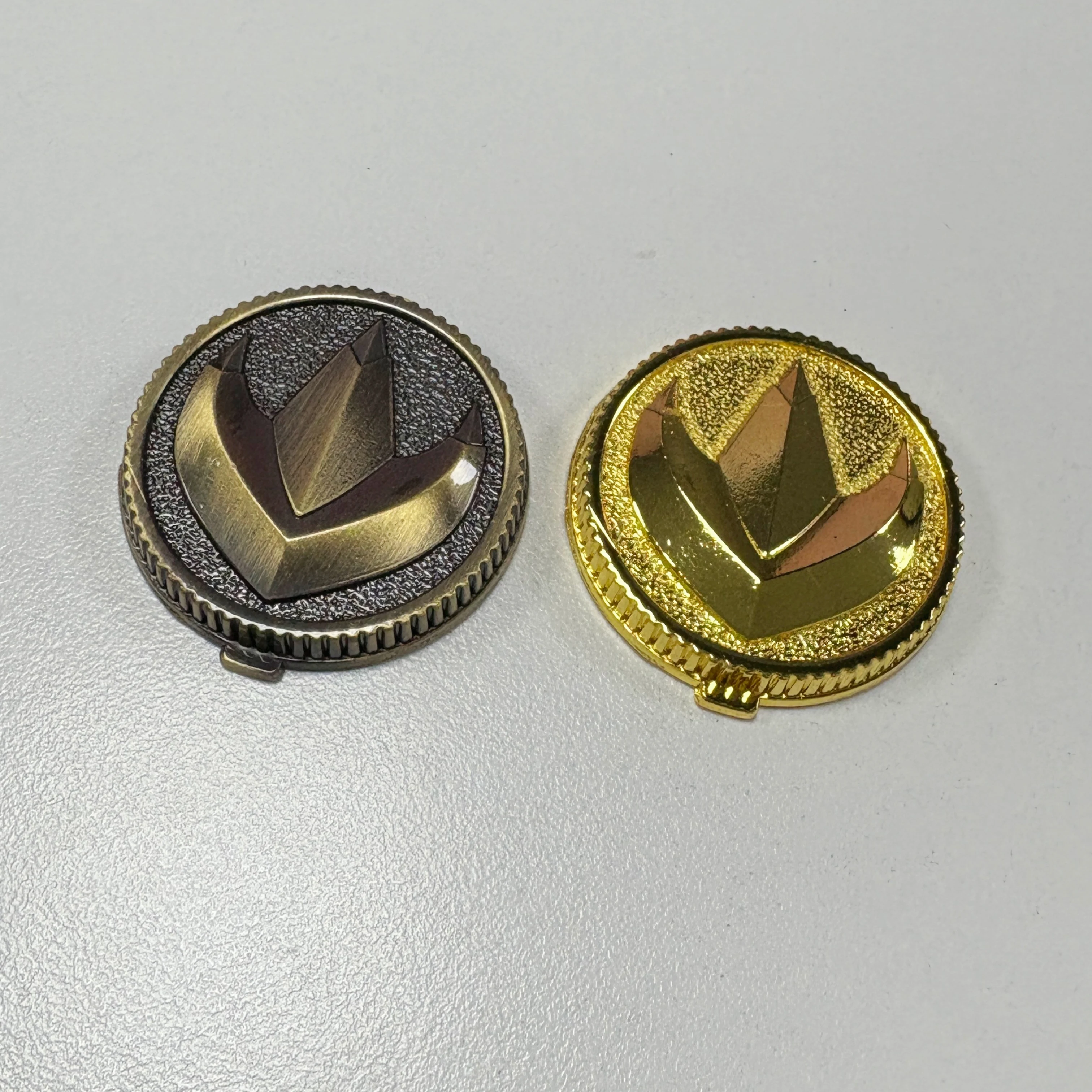 

Lightning Dragon Power Coin Alloy Metal Made For Ranger Cosplay Weathered Coin Gold Coin