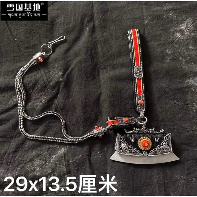 Chinese Xizang Alloy Waist Chain Luorong Milk Hook Waist Pendant