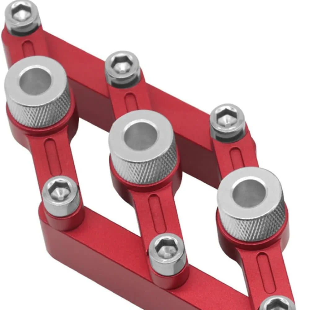 

Набор самоцентрирующихся дюбелей для деревообработки с простым в эксплуатации и сменными сверлильными втулками для точного размещения отверстий