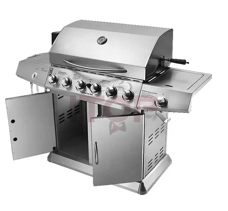 

Family Day Commercial Gas Bbq Grill Machine Outdoor Barbecue Bbq Australian Gas Grill With Trolley