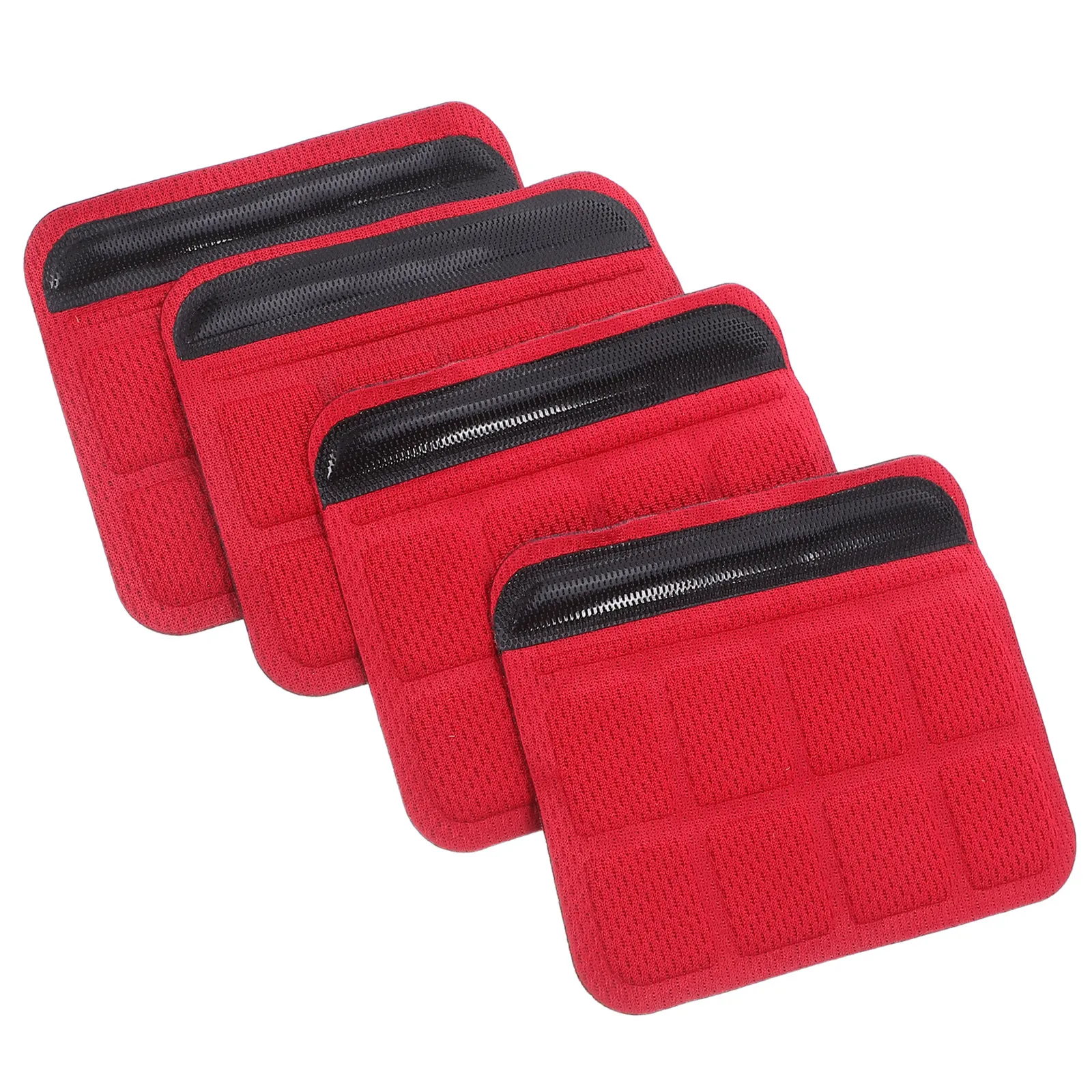 

4pcs Chin Pads Soft Sponge Sweat-Absorbing For Bicycle Motorcycle Ski Helmets Replacement Padding