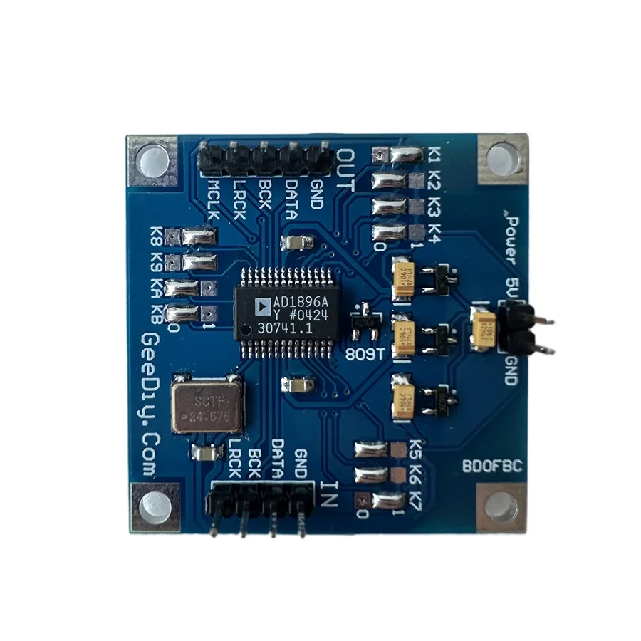 AD1896 SRC Module I2S Sample Rate Conversion Data Format Conversion Added MCLK Clock signal More than CS8421