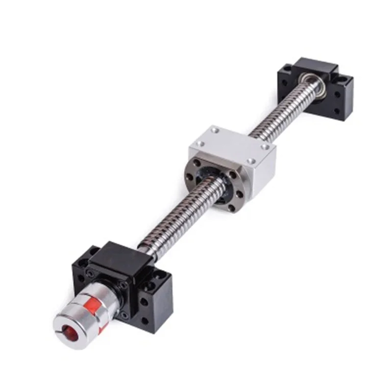 SBR16sets: 16mm Linear Rail Guide with SBR16UU Bearing Router+3 Ballscrews RM1605+3 BKBF12+3 DSG16H Nut+3Coupler for Cnc