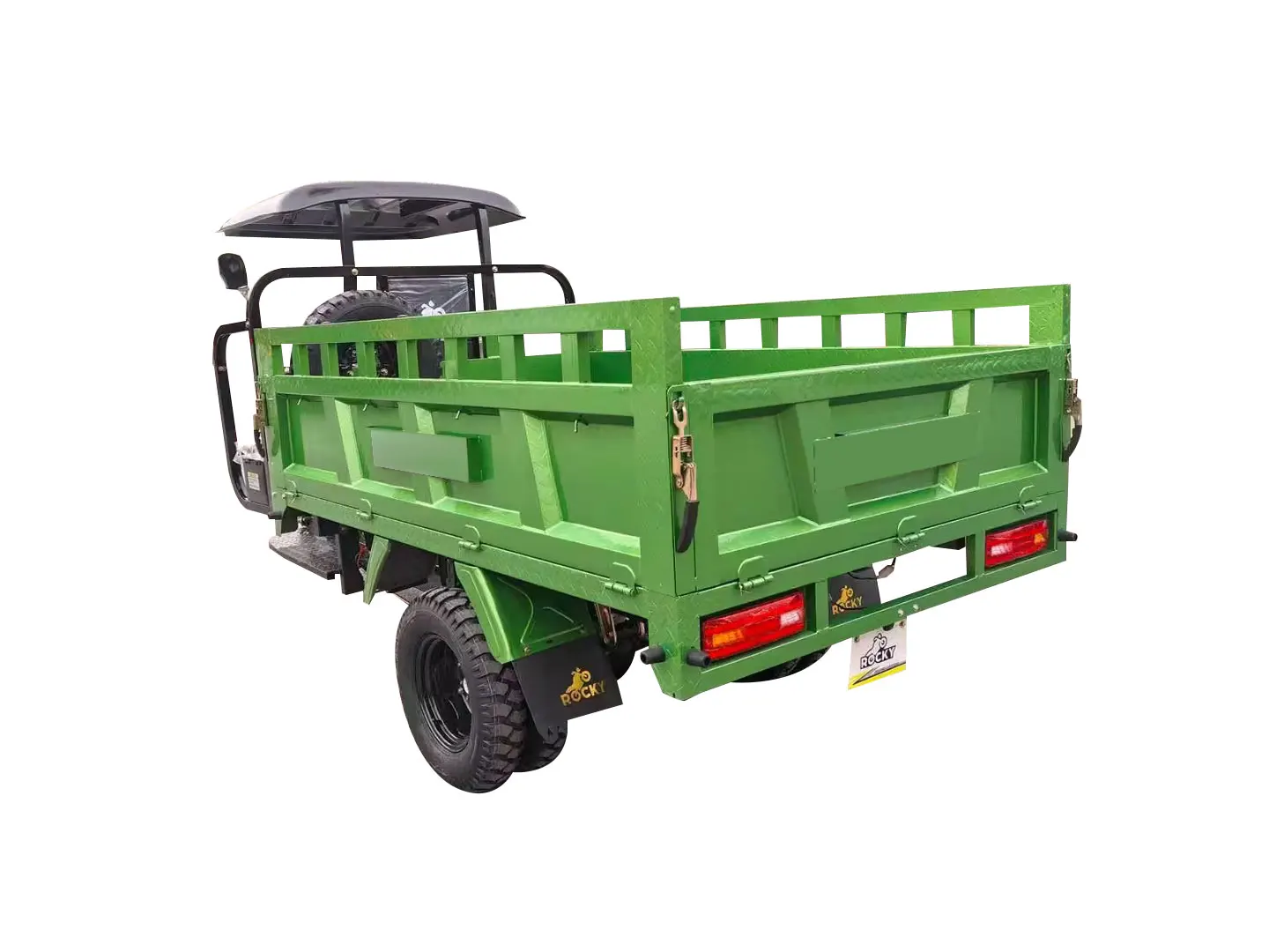 2026 Gas oline Tricycle Lifting Delivery Open Cargo Dumper Agricultural Motorized Three Wheeler