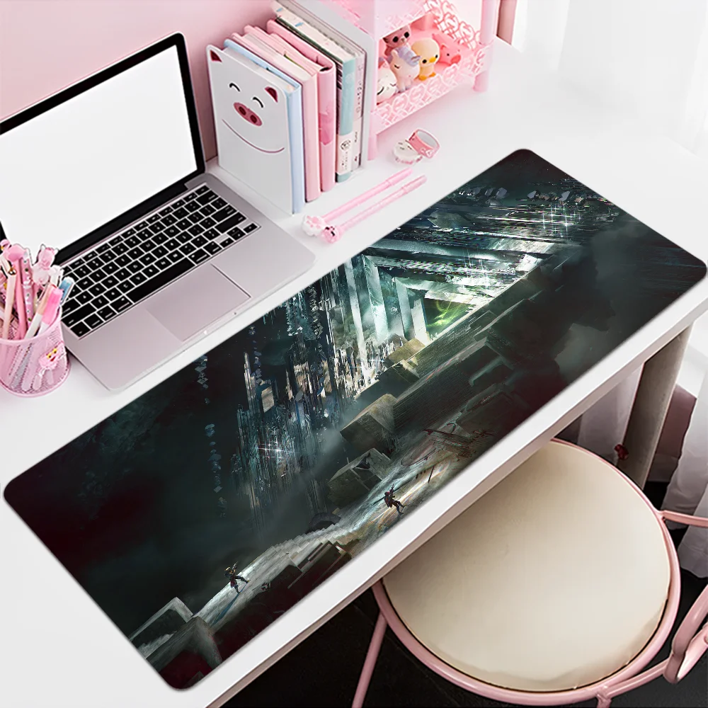 D-DestinyS Mousepad INS Tide Large Office Computer Desk Mat Table Keyboard Big Mouse Pad Laptop Cushion Non-slip for Teen Girls