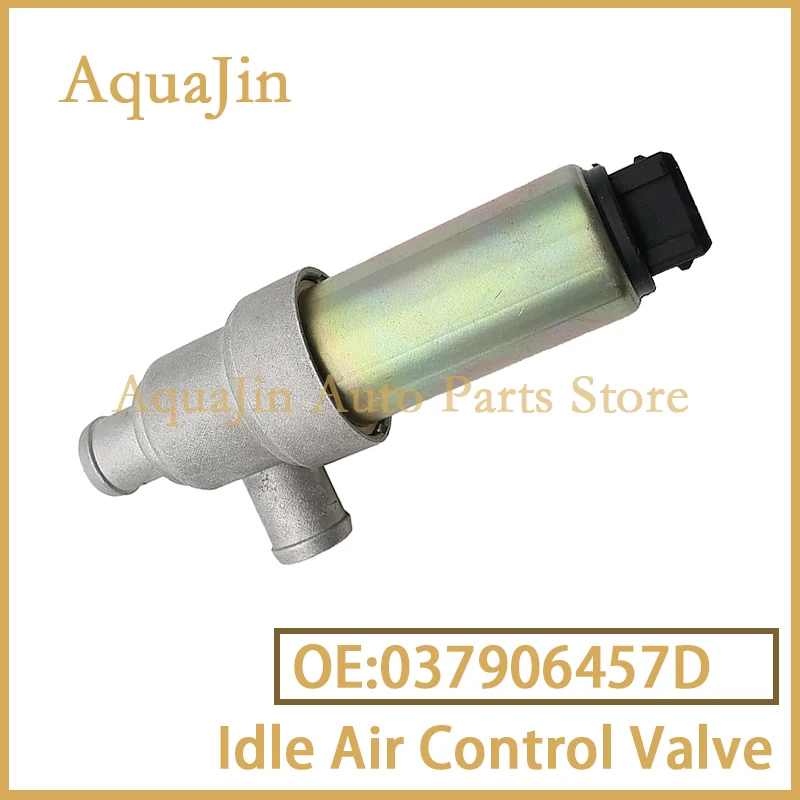 037906457 Valve de contrôle de l'air de ralenti D IAC IACV, pour Volkswagen VW Corrado Golf Jetta Passat Audi 80 coupé Seat Ibiza, accessoires de voiture