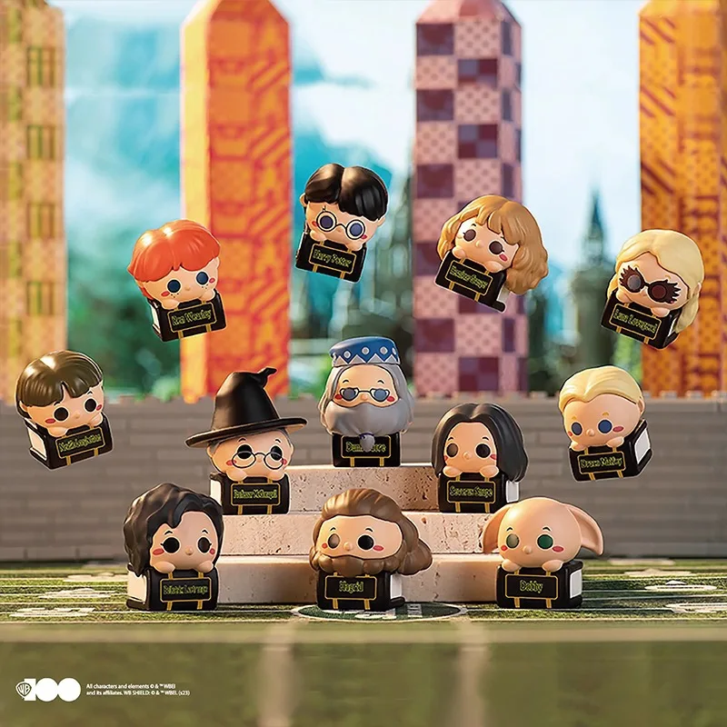 ของแท้ แฮร์รี่ พอตเตอร์ มินิ บีดส์ บลายด์แบ็ก/กล่อง - ซีรีส์ MGL ฟิกเกอร์น่ารัก สินค้าจากรายการทีวี ของขวัญสำหรับแฟนๆ