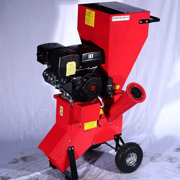 

Customized 15HP Electric Start Safety-Design Branch Crusher, Wood Processor, Professional Tree Shredder, Wood Chipper