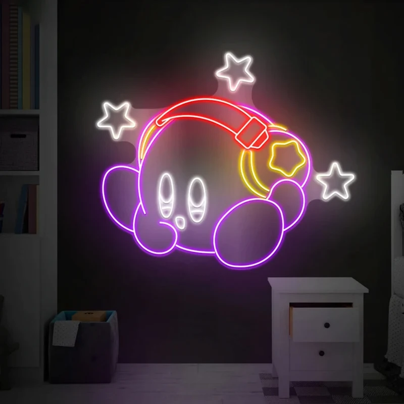 Anime Led Neon Signs Custom Japanese Neon Light Cute Neon Kids Room Kawaii Gift Gamer, Fun, Gaming Night Lights Decor