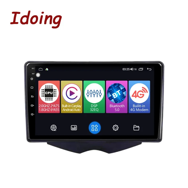 

Idoing 9"Car Android Auto Carplay Radio Player For Hyundai Veloster FS 2011-2017 GPS Navigation Carplay Head Unit Plug And Play