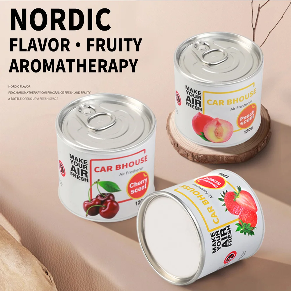 Carro Solid Gel Air Freshener, Perfume Creme, Auto Acessórios Interiores, Aroma Difusor, Alumínio, Pode Remover Odores, Fragrância