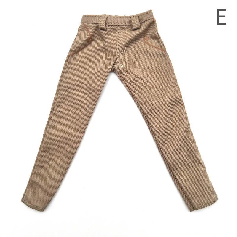 1:6 Doll Clothes Kahki Pants For Ken Doll Trousers For Barbie\'s Boyfriend Ken Prince Male Doll Casual Wear 1/6 Doll Accessories