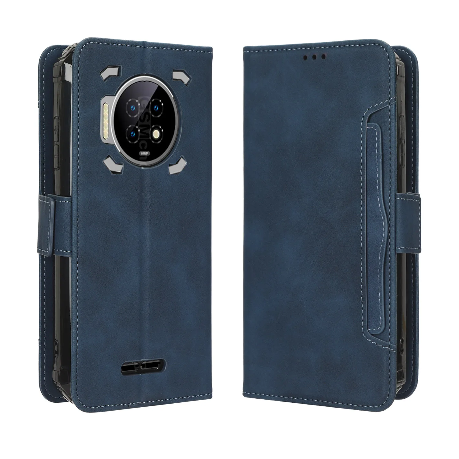 For Oukitel WP19 Retro Leather Case Luxury Detachable Card Holder Wallet Flip Cover For Oukitel WP19 Oukitel19 WP 19 Phone Bags