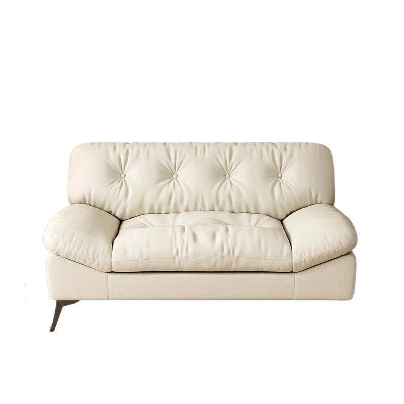 

Cloud sofa small apartment rental house cream wind living room sofa bed rental house lazy sofa
