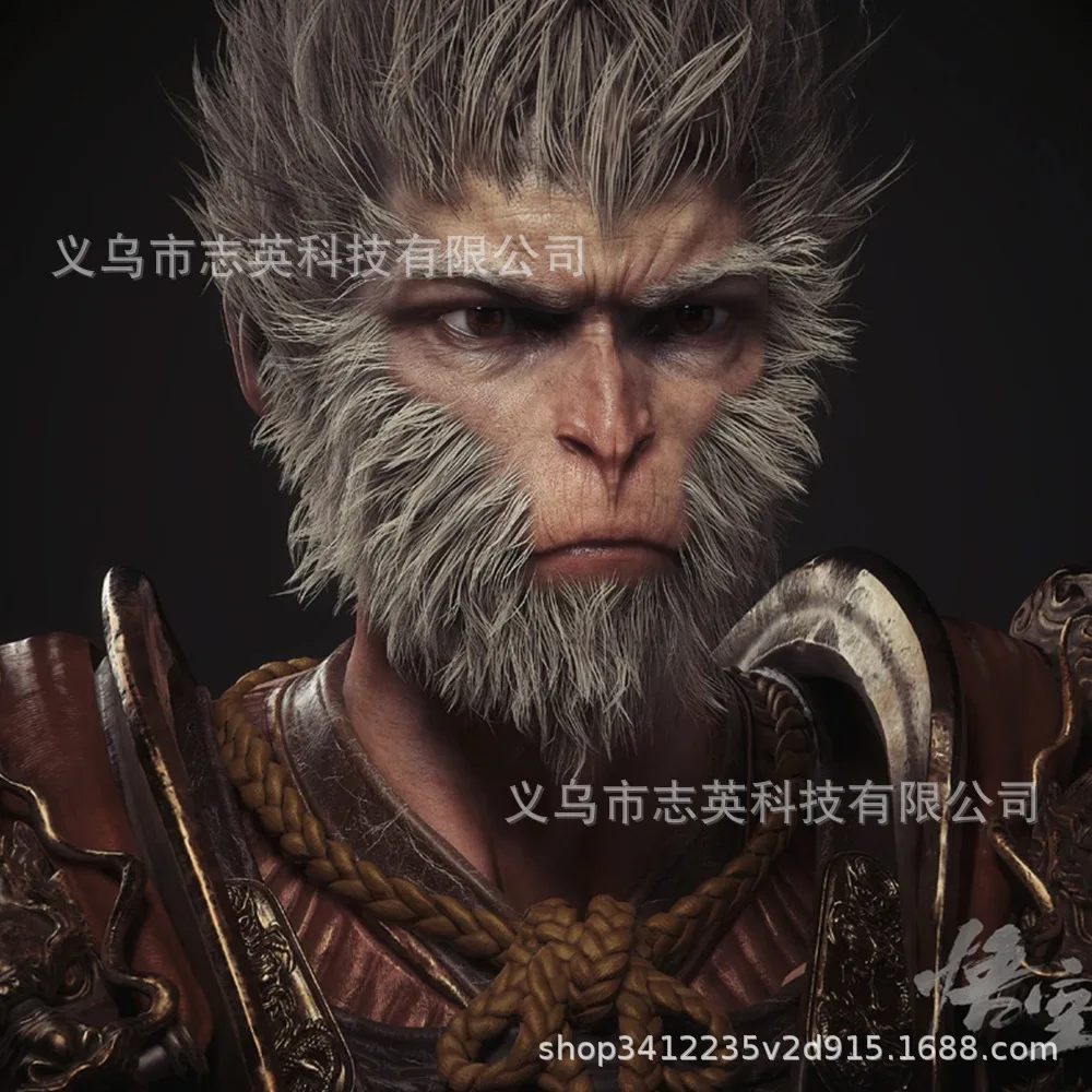 

Новинка 2024 маска Wukong, маска Qi Tian Da Sheng, забавные головные уборы обезьяны, игра на Хэллоуин, реквизит COS, периферийные устройства