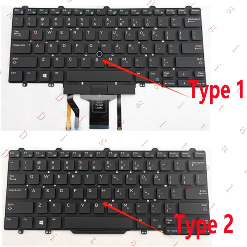 

Замена клавиатуры для ноутбуков DELL Latitude E5450 E5470 E7450 E7470