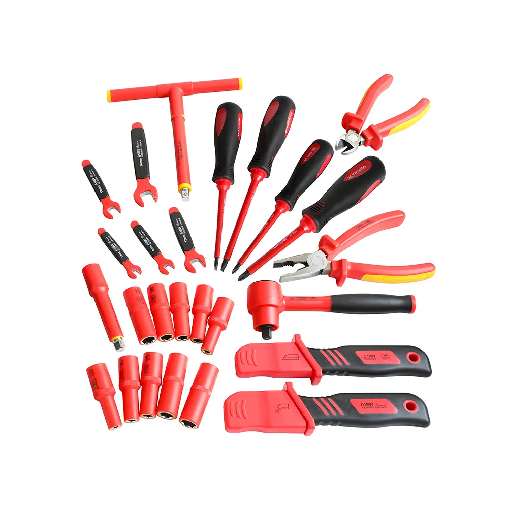 MADE IN TAIWAN 1000V Insulated Screwdriver  Pliers Set  Magnetic VDE Tools for Electrician