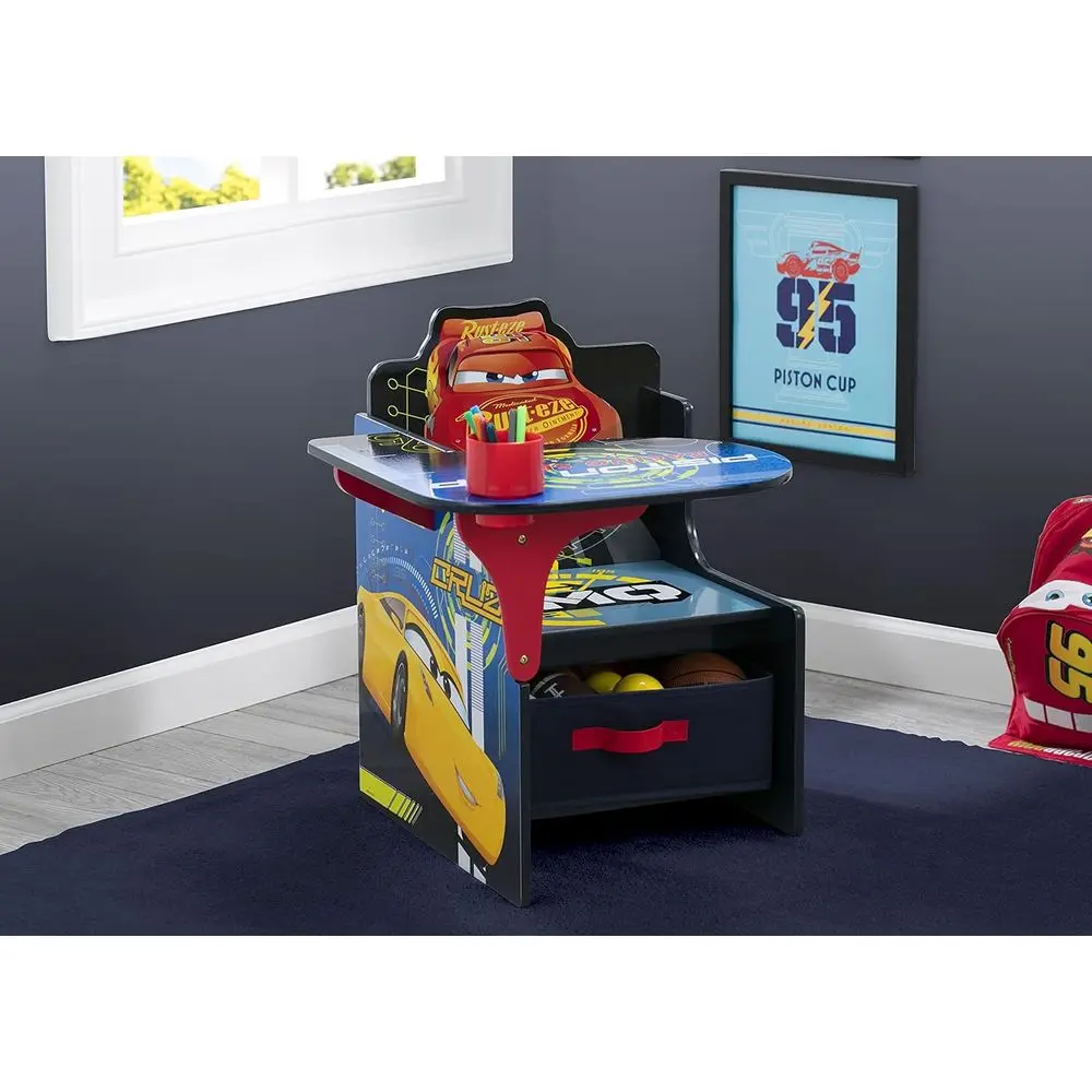 Chair Desk With Storage Bin, /Pixar Cars