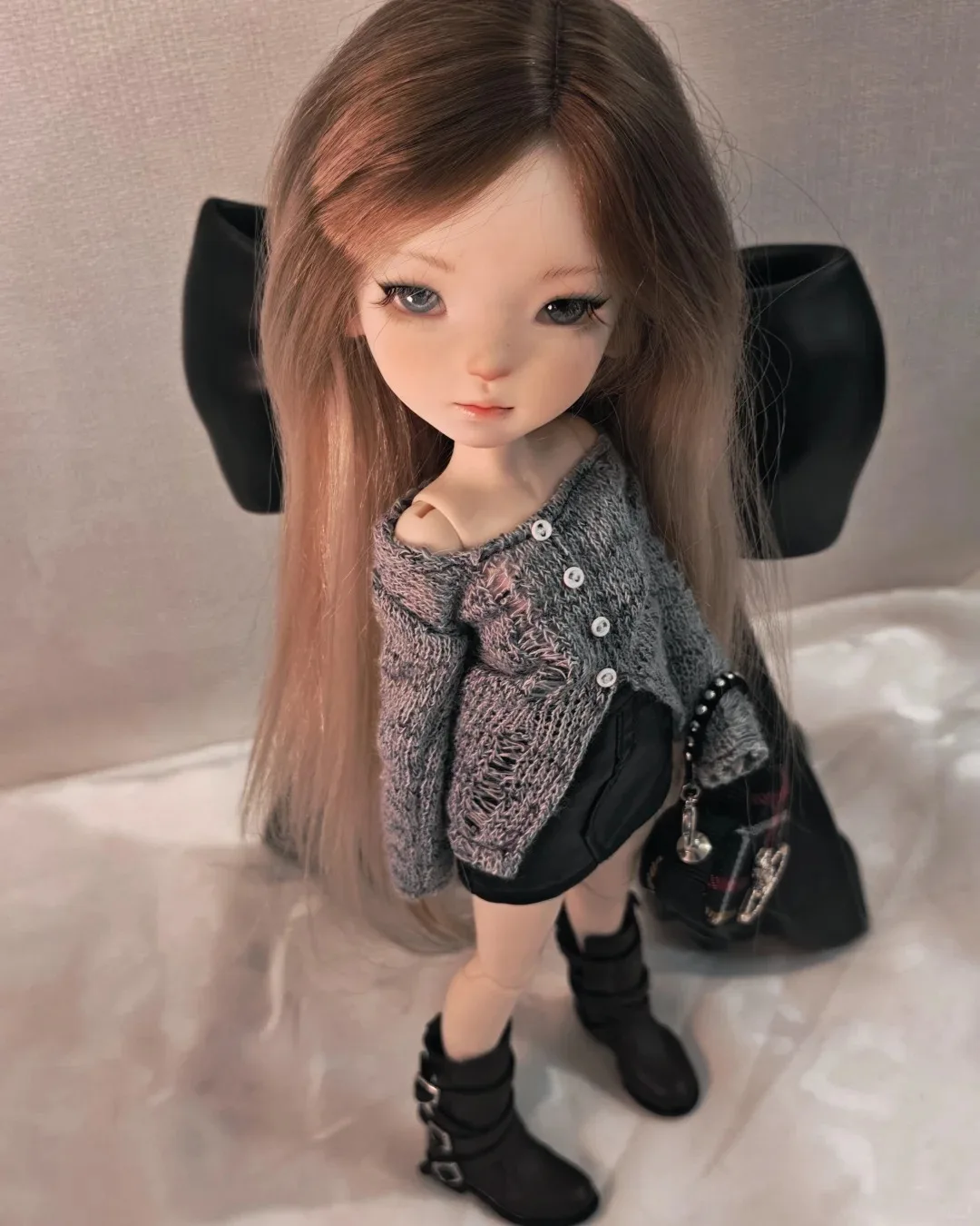 

Новая кукла BJD SD 26 см, тонкая фигурка девочки 1/6, полимерная кукла, художественная модель, высококачественная игрушка, подарок на день рождения, для самостоятельного макияжа.