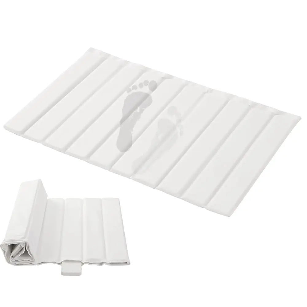 

Stone Bath Mat, Super Absorbent Bath Stone Mat Bathroom Quick Dry, Comfort PU Leather Finish Diatomaceous Earth Bath Mats Non