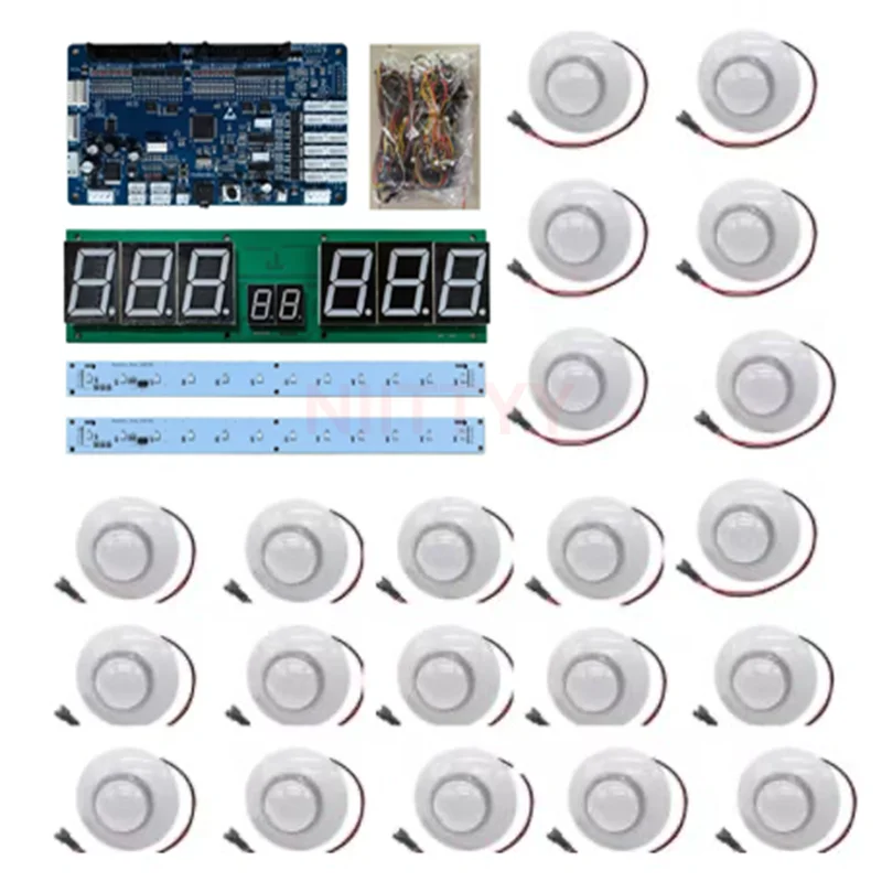 

Naughty Beans Redemption Kids Game Machine Coin-Operated Arcade Game Kit Two Players Entertainment Button Bean Board