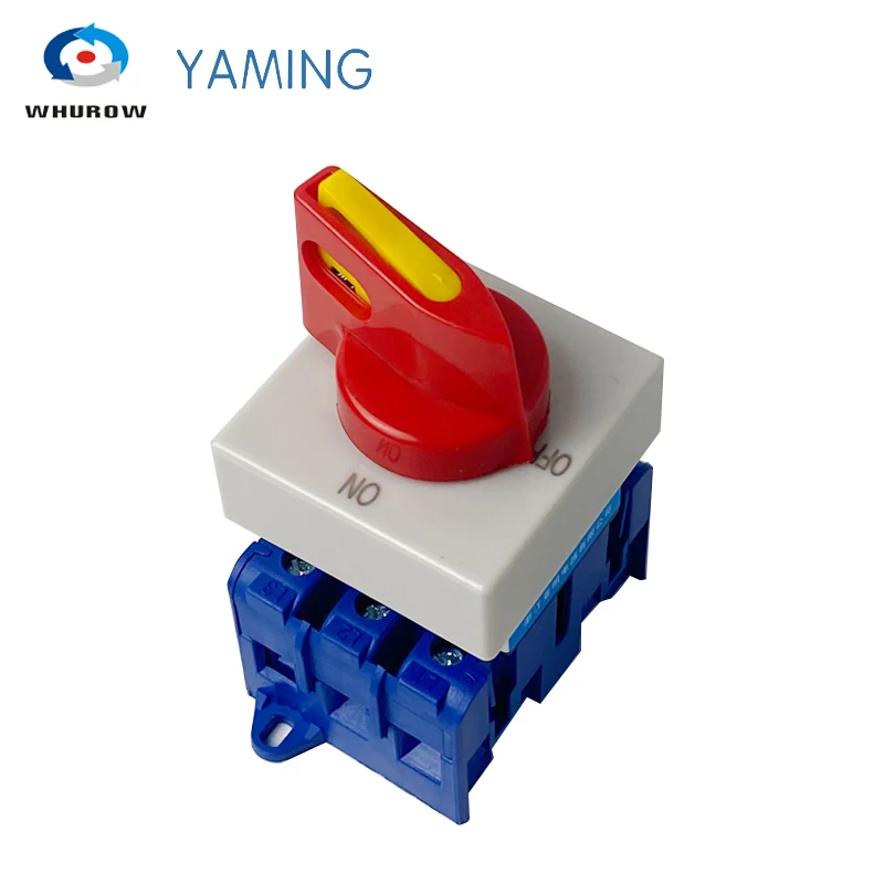 Interruttore di isolamento YMD11-32 Tipo C On Off 32A Selettore di disconnessione interruttore principale camma di commutazione rotativa trifase con manopola per lucchetto