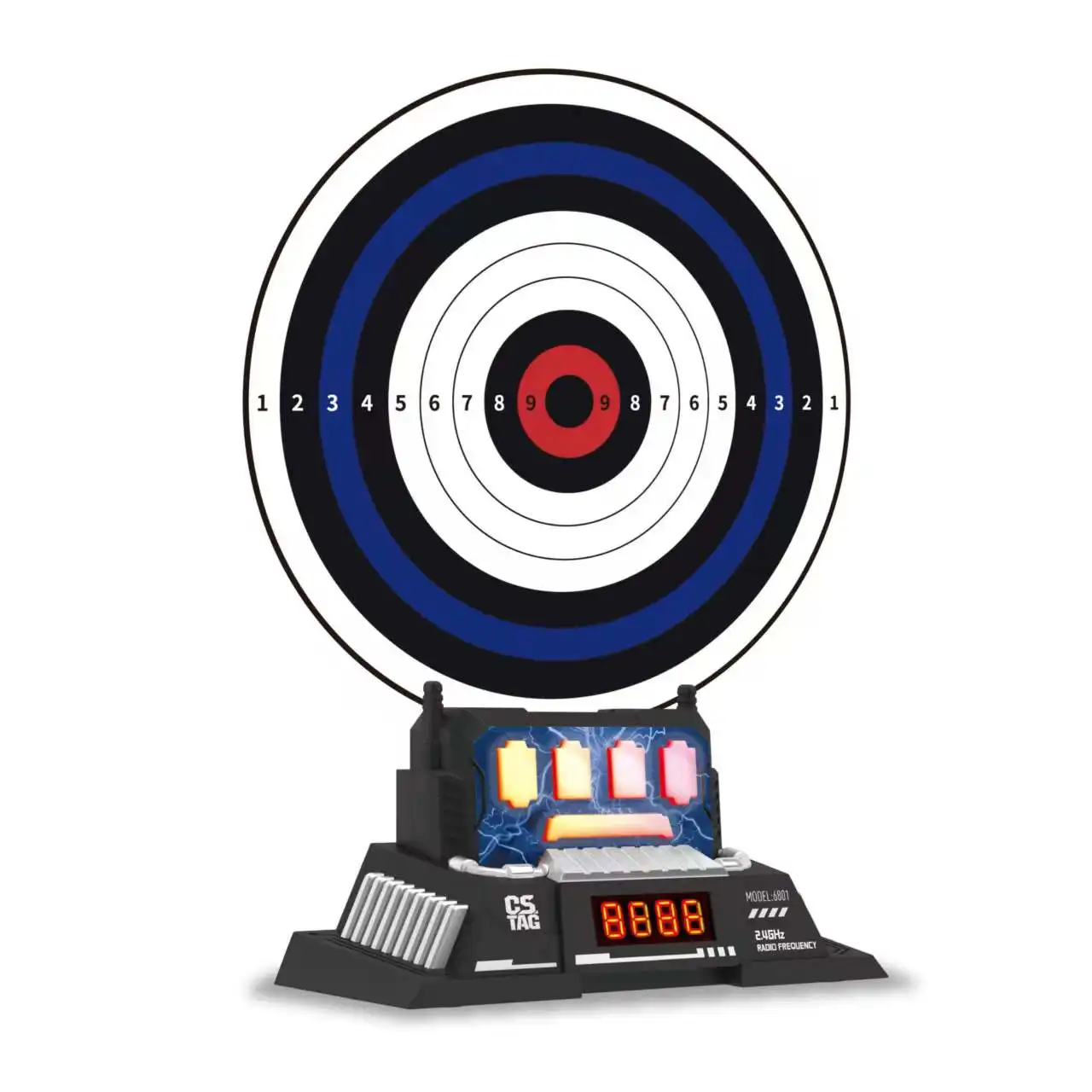 CSTAG Ai الذكية الهدف اطلاق النار بندقية مجموعة لعبة مسدس التهديف لعبة داخلي في الهواء الطلق معركة لعبة رياضية لعبة هدية للأطفال الأولاد