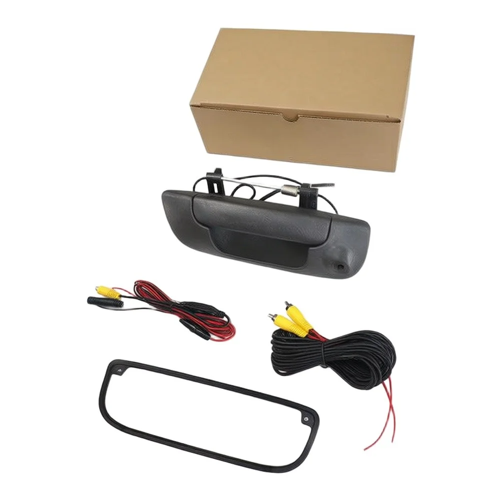 For Reversing Parking Tailgate Handle Camera Trunk Handle Cam High-strength ABS Material Direct Replacement Part