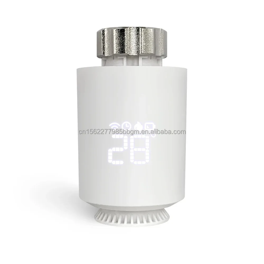 Zigbee Thermostatic Radiator Valve Smart Temperature Control for Home Use Works   Smart Thermostat