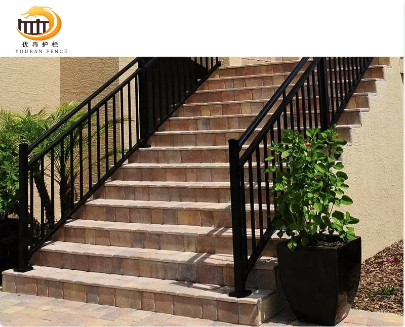 التخصيص نمط جديد DIY تثبيت الدرابزينات الألومنيوم سطح السفينة درابزين وسياج للشرفة #4