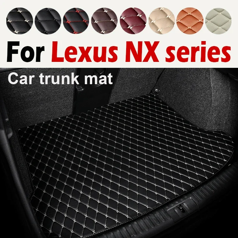 1 piece Car trunk mat for Lexus NX series 200 200T NX300 NX300h 2015 2016 2017 2018-2021 cargo liner carpet interior accessories