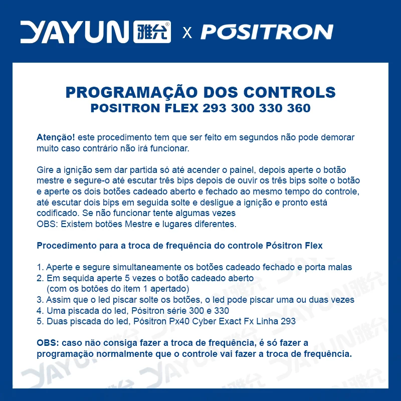 Juhui controle remoto PX-42 pst positron alarme 4 botões flex nova e antiga linha de até 293 300 330 360 frete grátis