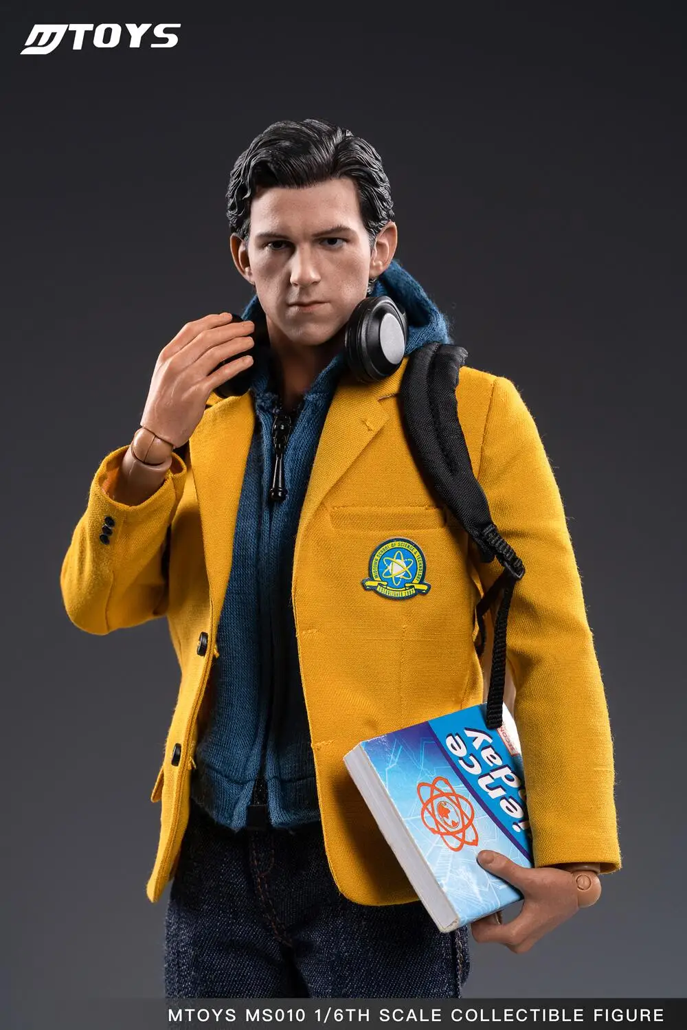 1/6 Scale MTOYS MS010 Tom Holland School Uniform Edition Soldier Suit Collection 12Inche  Action Figure Body Doll