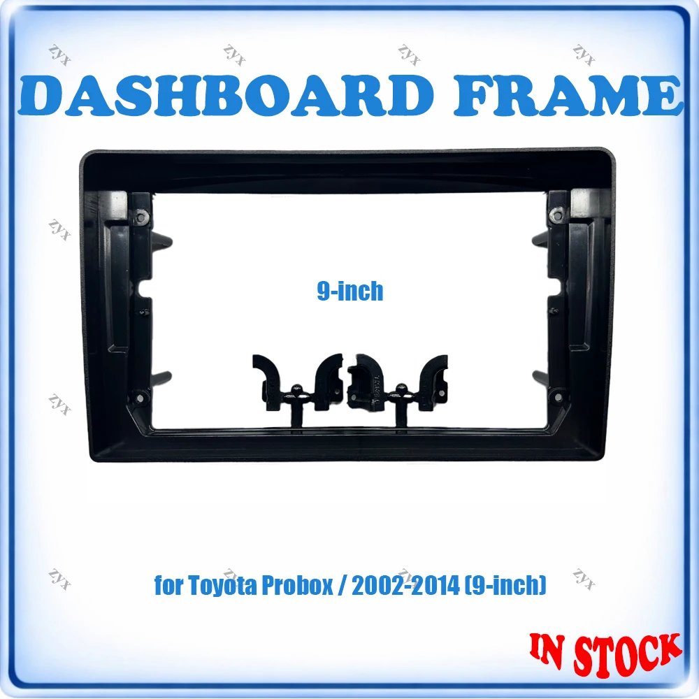 

Car Radio Fascia Frame For Toyota Probox 2002-2014 9 inch Wiring Harness Power Cable Car Accessories Plug & Play