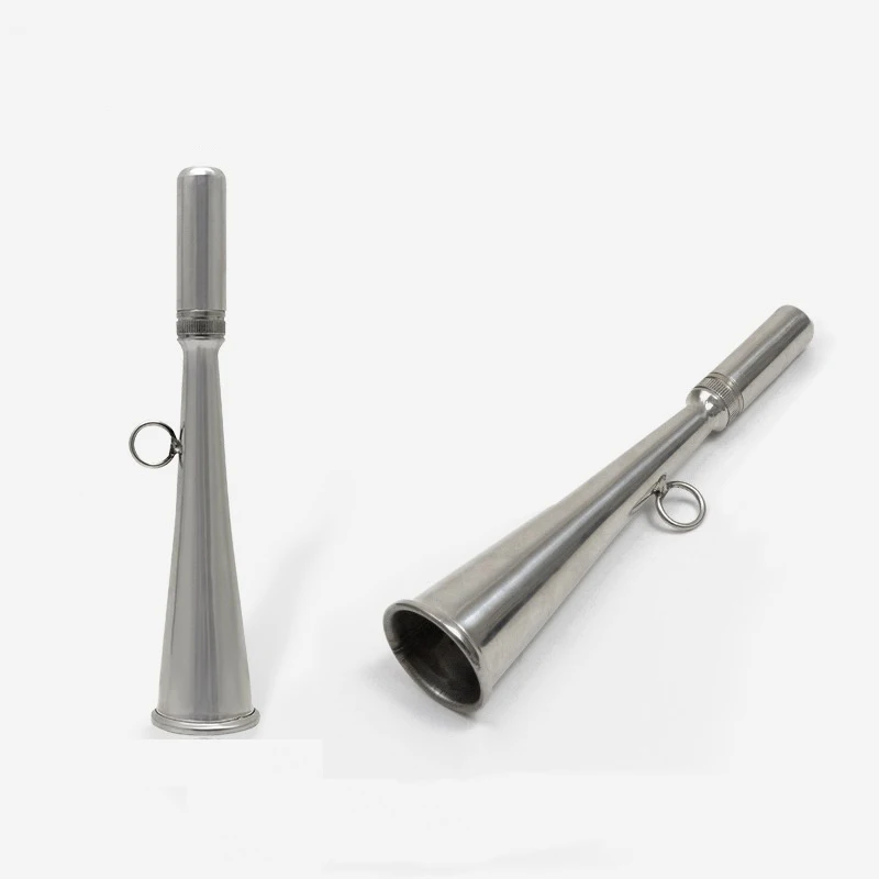 

Suitable for Marine Speedboat Horn Inflatable Boat Fishing Boat High Decibel Air Whistle Waterproof Stainless Steel 304