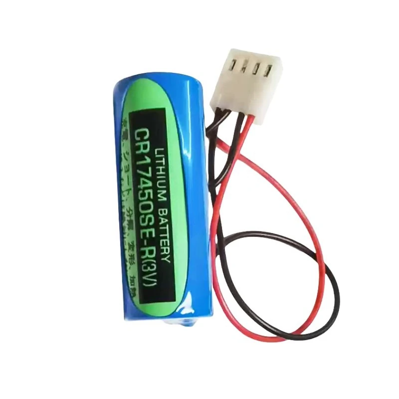 

CR17450SE-R battery 3V numerical control machine 1 piece, with white plug, brand new -