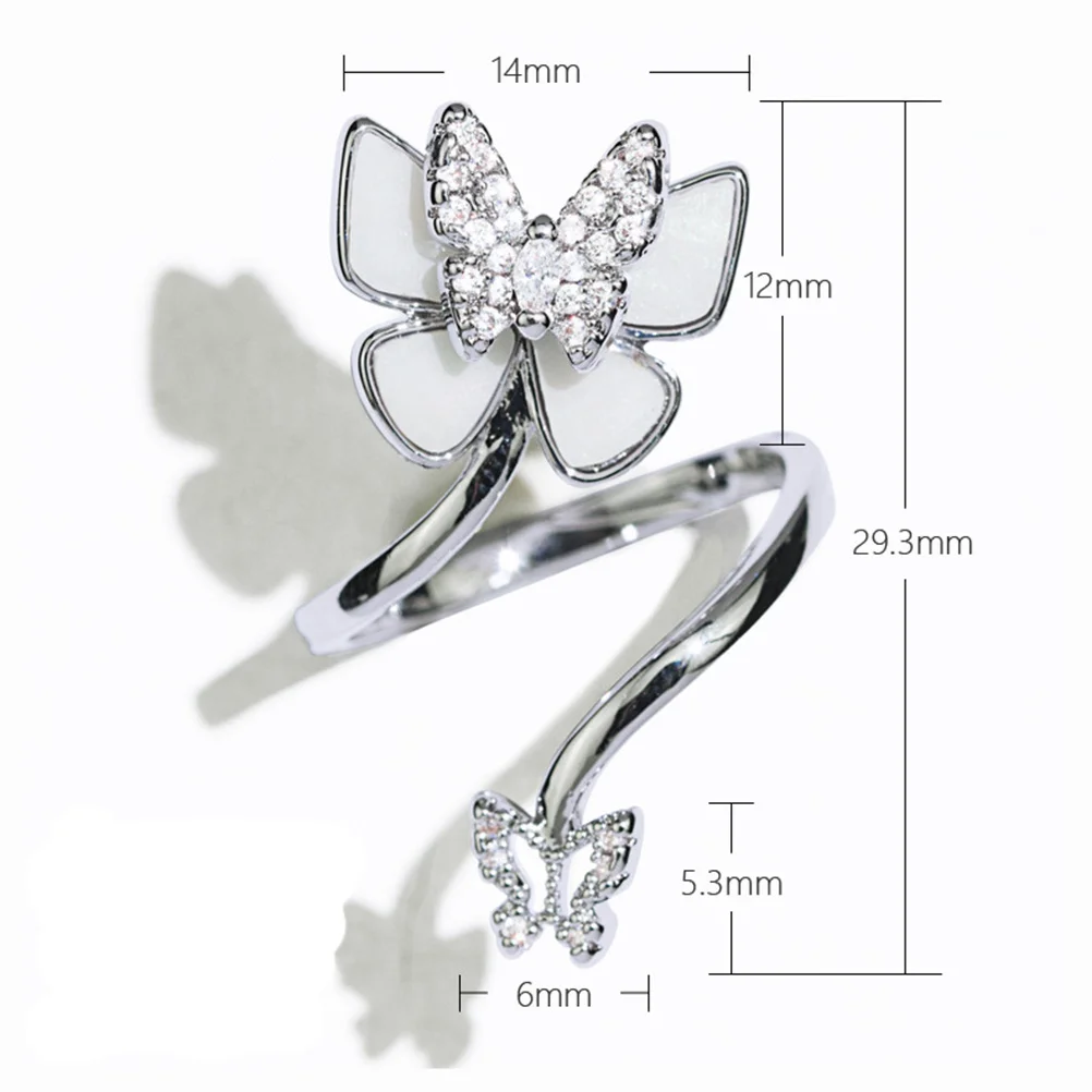 

Elegant Snake Open Ring Adjustable Women Fashion Fine Workmanship Finger Jewelry Party Banquet Wedding Celebration Decoration