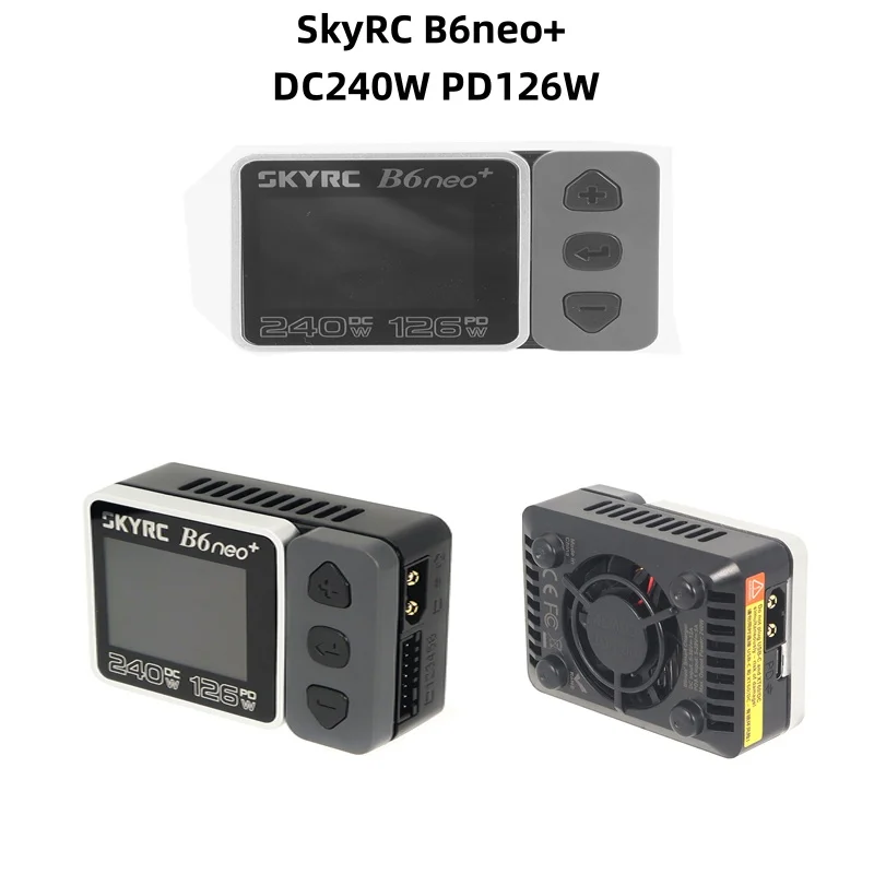 

SKYRC B6neo+ Умное зарядное устройство высокой мощности DC240W PD126W LiPo Балансное зарядное устройство Разрядник