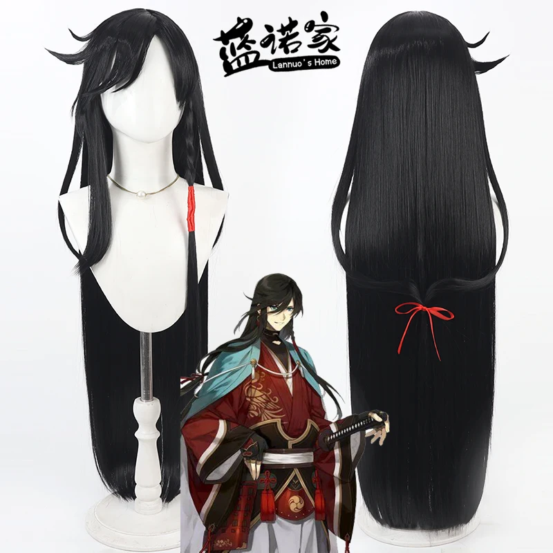 

Anime Touken Ranbu Izuminokami Kanesada Cos Cosplay Wig Halloween Carnival Party Prop Synthetic Hair Heat Resistant Fiber