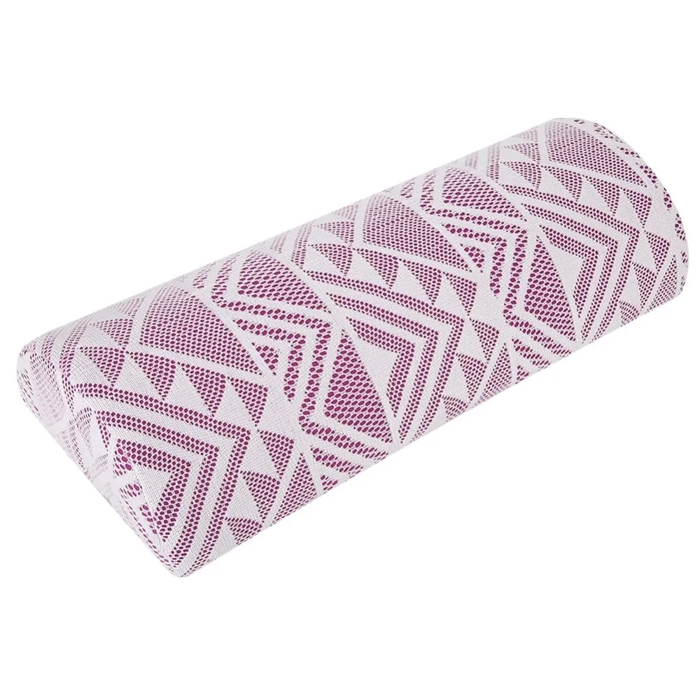 Soft Detachable Hand Rest Pillow Semicircle Nail Art Cushion Manicure Hand Pillow For Nail Tech